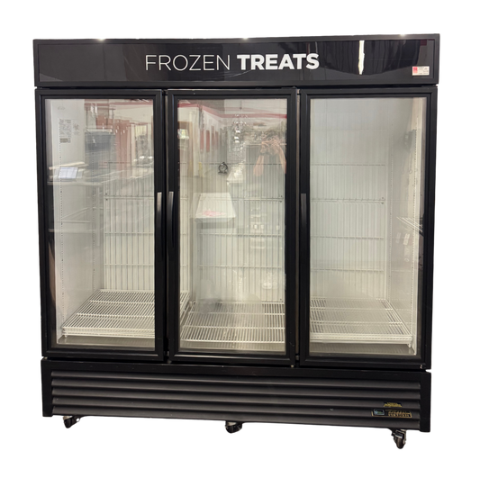 GDM-72F 3 GLASS DOOR FREEZER 8909876 (M.112018)