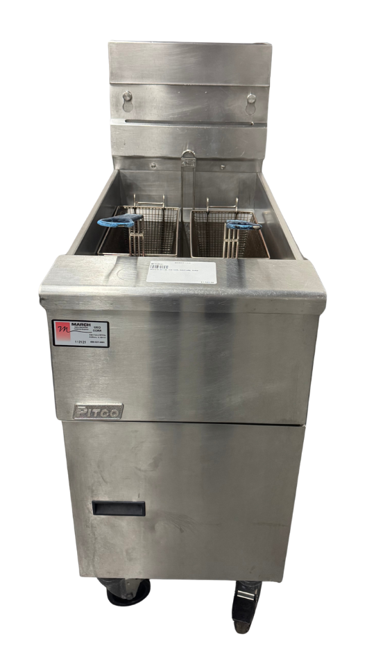 PITCO 40 LB. FRYER, NATUAL GAS (M.112121)