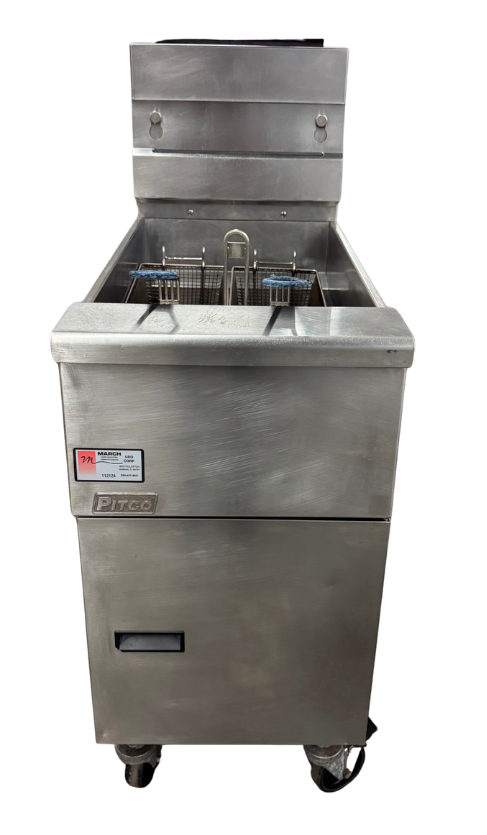PITCO 40 LB. FRYER, NATUAL GAS (M.112124)