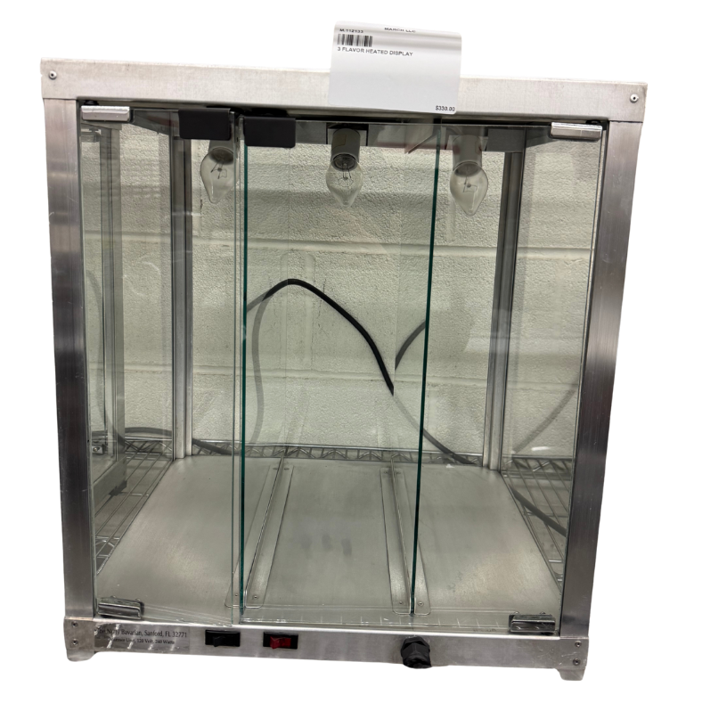 3 FLAVOR HEATED DISPLAY (M.112133)