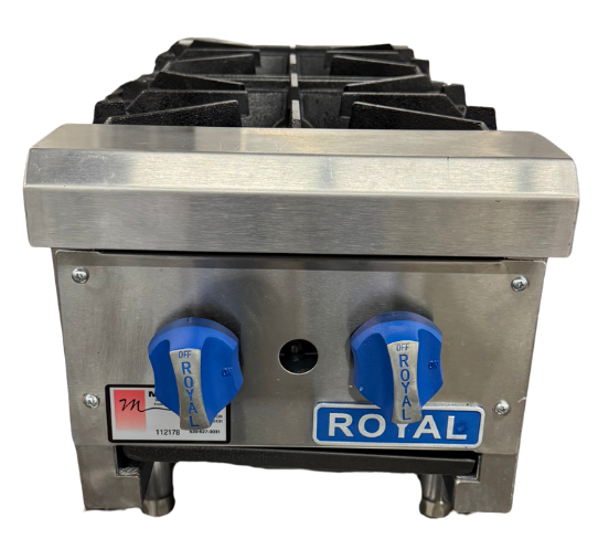 ROYAL 2 BURNER HOT PLATE (M.112178)