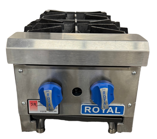 ROYAL 2 BURNER HOT PLATE (M.112178)
