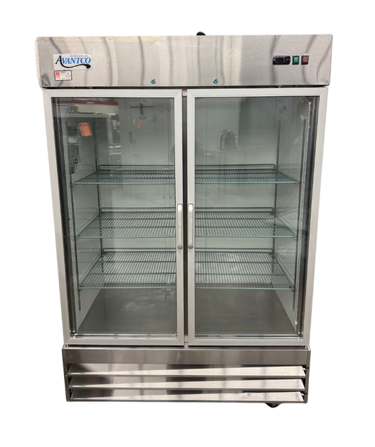 AVANTCO 2 GLASS DOOR REFRIGERATOR (M.112292)