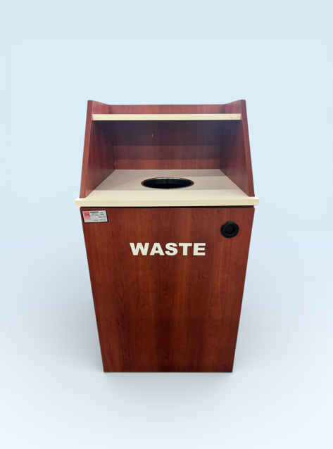 SINGLE OPENING ROUND TRASH CAN (M.112339)