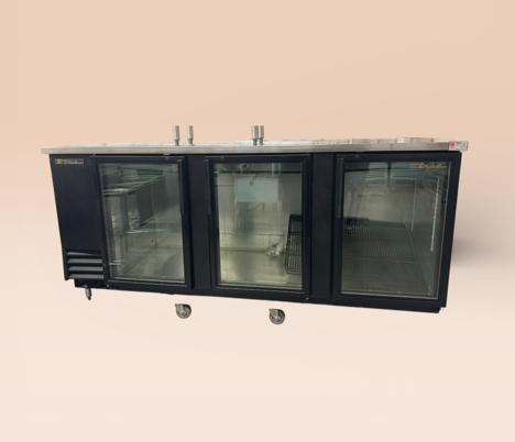 TRUE BACK BAR W/GLASS DOORS (M.112345)