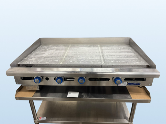 IMPERIAL 48” GRIDDLE W/T-STATS (M.112365)