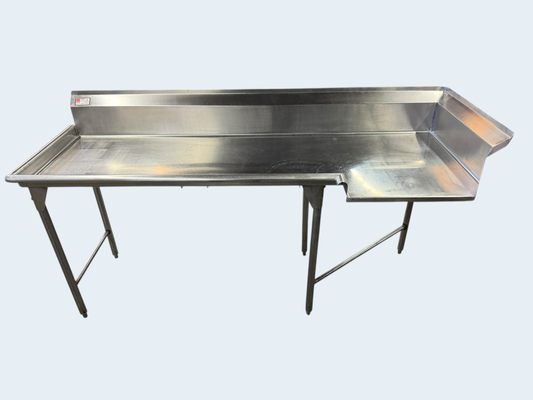 6'10" L SHAPED CLEAN DISHTABLE (M.112603)