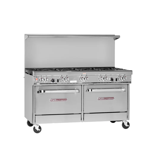 Southbend Ultimate 60" Gas Range, Left Manual Griddle, Oven Base 336k BTUs (M.4601DD-2GL)