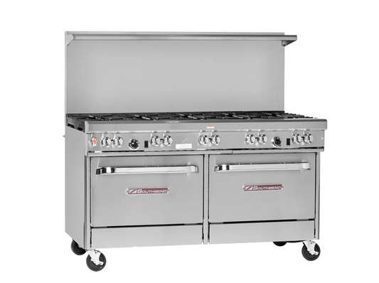 Southbend Ultimate 60" Gas Range, Right Manual Griddle, Oven Base 336k BTUs (M.4601DD-2GR)