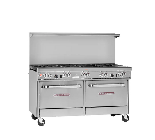Southbend Ultimate 60" Gas Range, 24" Griddle/Broiler Right, 2 Standard Oven Base, 3215000 BTUs (M.4601DD-2RR)
