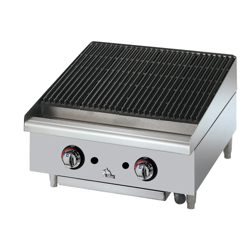 Star 24" Radiant Natural Gas Charbroiler (M.6124RCBF)