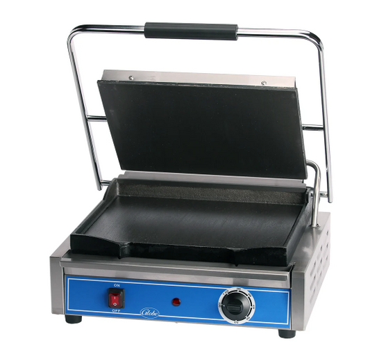 Globe Electric Sandwich Grill Smooth Plate (M.GSG1410)