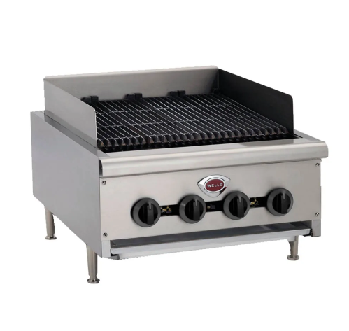 Wells 24" Countertop Gas Charbroiler (M.HDCB-2430G)