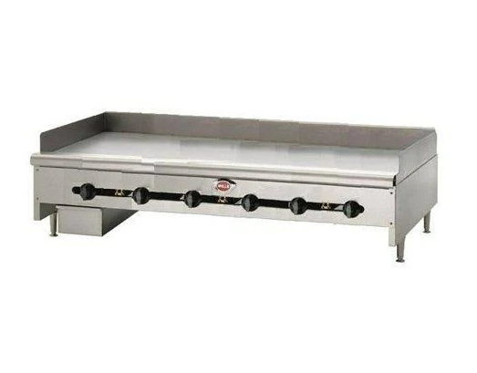 Wells 60" Countertop Gas Griddle - Thermostatic (M.HDTG-6030G)