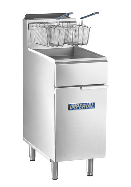 Imperial Fryer - 50lb Tube Fryer - 140,000 total BTUs (M.IFS-50)