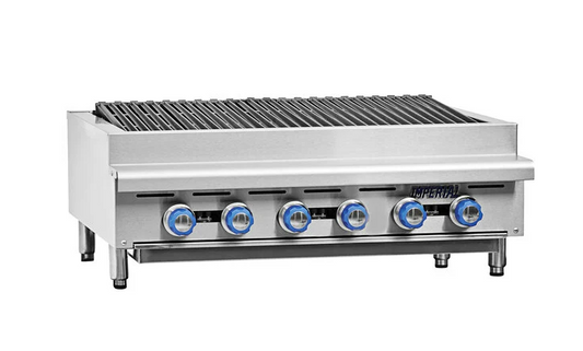 Imperial 36" Radiant Charbroiler w/ 6 Burners (M.IRB-36)