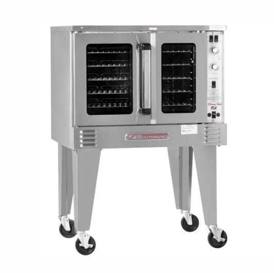 SOUTHBEND SINGLE CONVECTION OVEN W/CASTERS, NATURAL GAS (M.PCG50S/SD)