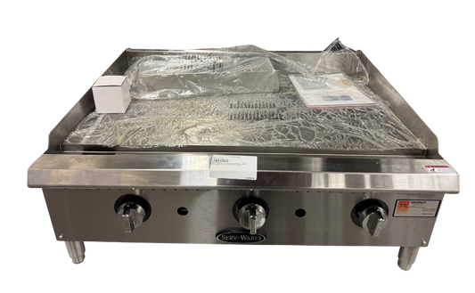 SERV-WARE SCBS-36 CHARBROILER 36" RADIANT NAT GAS (M.SCBS-36)