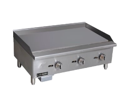 36" MANUAL GRIDDLE, NATURAL GAS (M.VALECTG-36/NG)