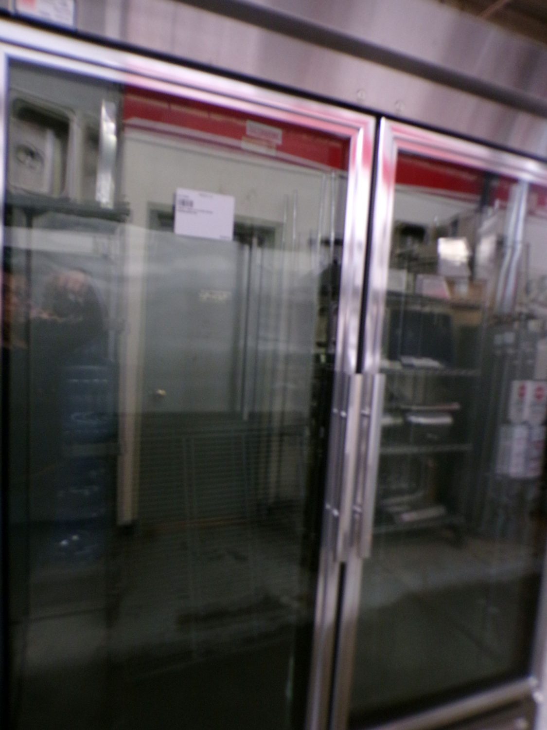 True Glass Door Refrigerator